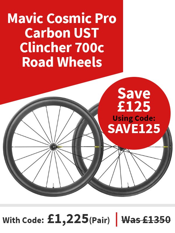 Mavic Cosmic Pro Carbon UST Clincher 700c Road Wheels